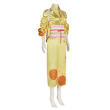 One Piece Kikunojo Kimono Cosplay Costume Outfits Halloween Carnival Suit