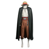 One Piece Shanks 2023 TV Outfits Party Carnival Halloween Cosplay Costume