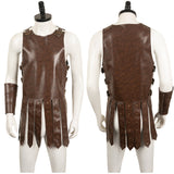 Percy Jackson and the Olympians Percy Jackson Brown Chest Armor Set Cosplay Costume Outfits Halloween Carnival Suit