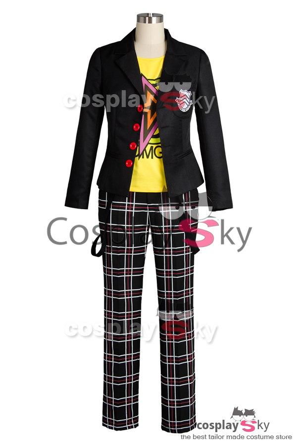 Persona 5 Sakamoto Ryoji Outfit Cosplay Costume