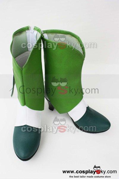 Smile Precure! Pretty Cure Nao Midorikawa Cure March Cosplay Shoes Boots
