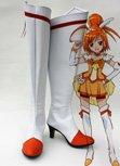 Smile Precure! Pretty Cure Akane Hino Cure Sunny Cosplay Shoes Boots