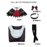 Puella Magi Madoka Magica Akemi Homura Dress Cosplay Costume Outfits Halloween Carnival Suit