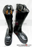 Punk Rock Simple Black Flat Boots Custom-Made