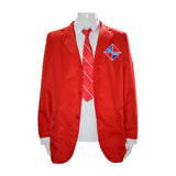 Rebelde Red Male Uniform Outfits Party Carnival Halloween Cosplay Costume TV Mexican Drama Academy