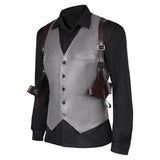 Resident Evil 4 Remake Wesker Cosplay Costume Outfits Halloween Carnival Suit