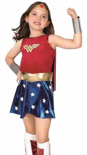 Wonder Woman Kid Dress Cosplay Costume Party Outfit For Child