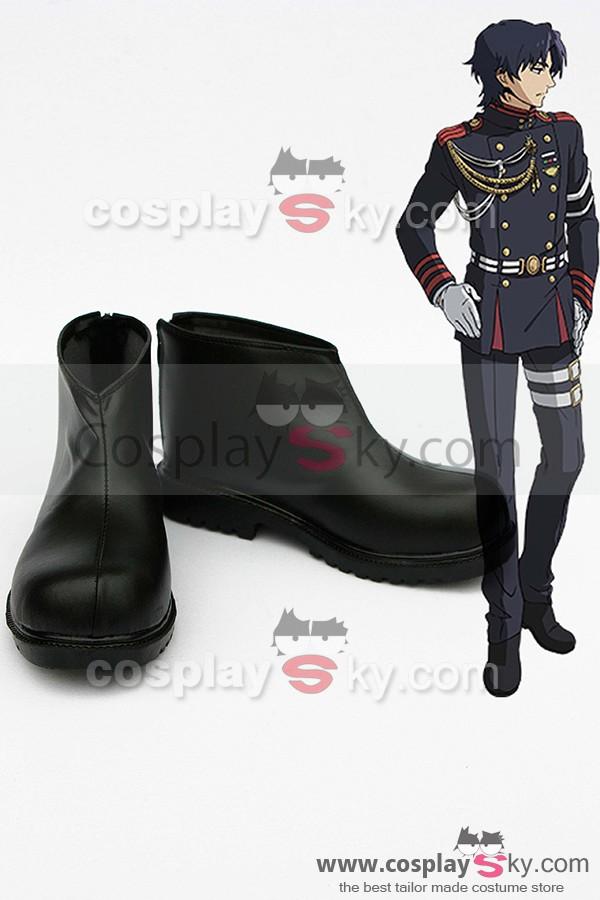 Seraph of the End Guren Ichinose Boots Cosplay Shoes