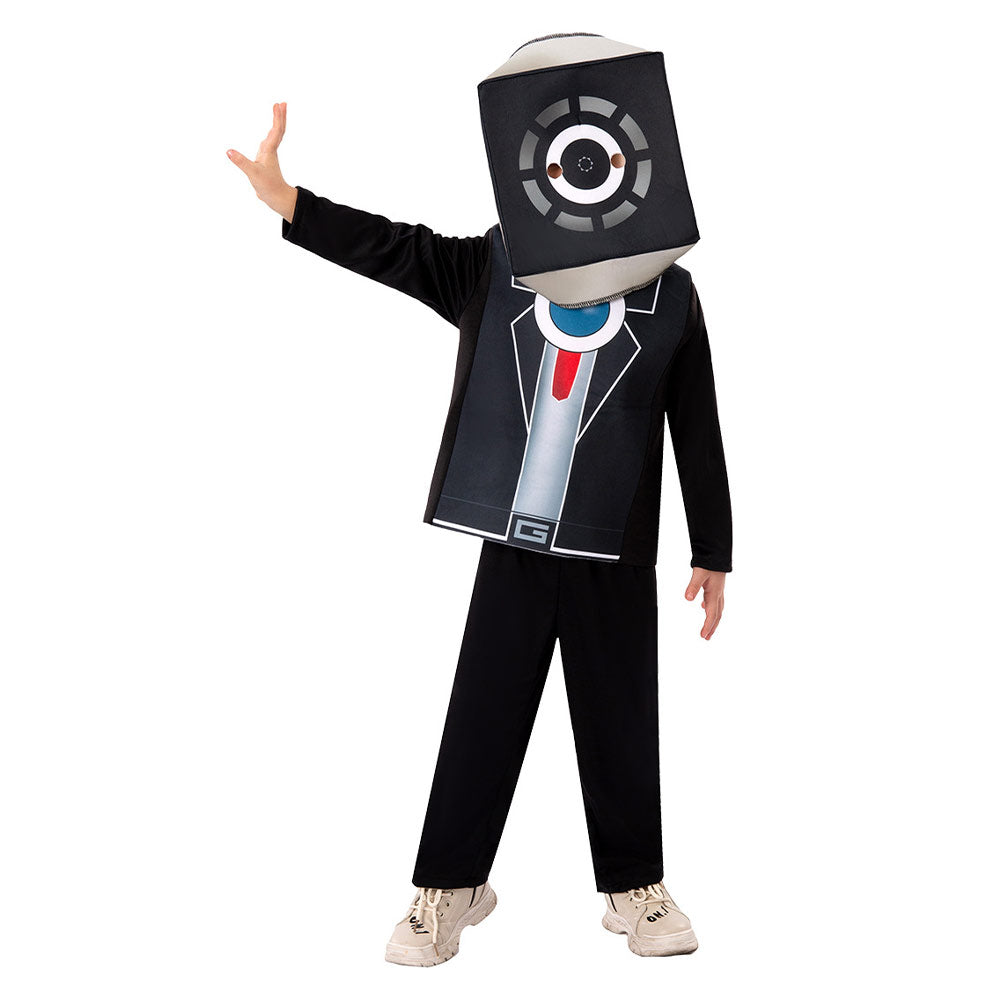 Skibidi Speaker Man Kids Children Suits Halloween Party Carnival Cospl –  TrendsinCosplay