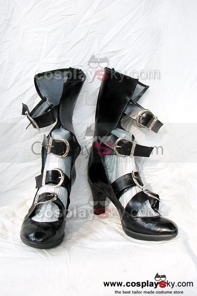 Soulcalibur Black Cosplay Boots Shoes Custom Made