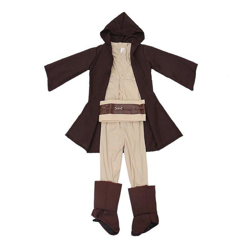 Star Wars Obi Wan Kenobi Jedi Child Halloween Cosplay Costume
