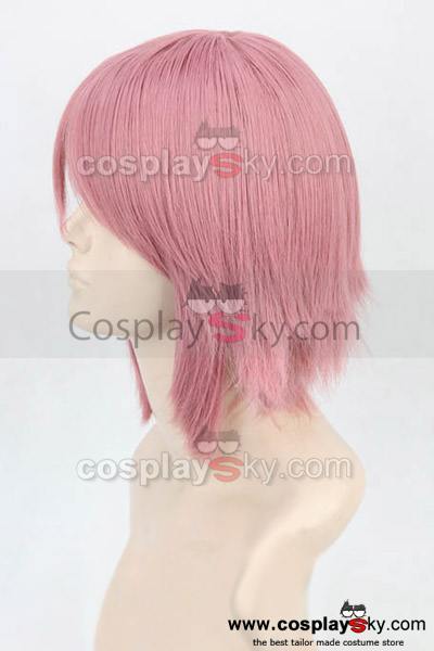 Sword Art Online Leprechaun Cosplay Pink Short Straight Wig New