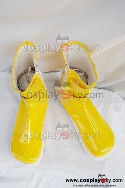 Tales of Destiny Chersea Tone Cosplay Boots Yellow