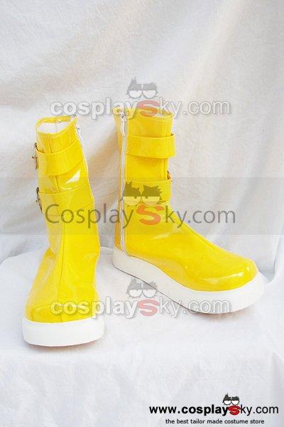 Tales of Destiny Chersea Tone Cosplay Boots Yellow