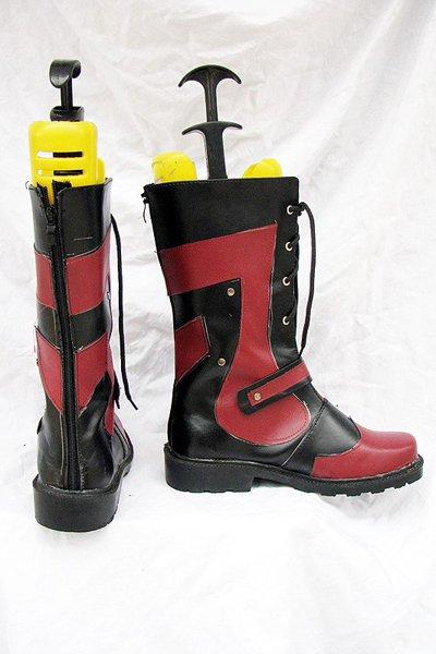 Tales of the Abyss Luke fone Fabre Cosplay Boots Red