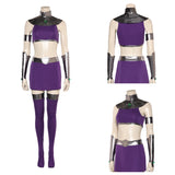 Teen Titans Starfire Koriand'r Cosplay Costume Outfits Halloween Carnival Suit  