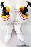 Tekken Lili Cosplay Boots Shoes White Custom Made