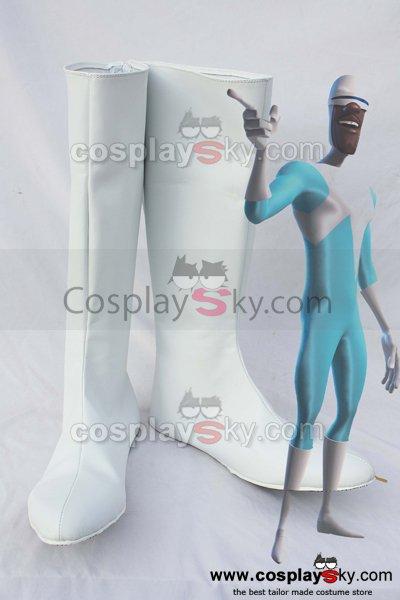 The Incredibles Frozone Cosplay Boots Shoes