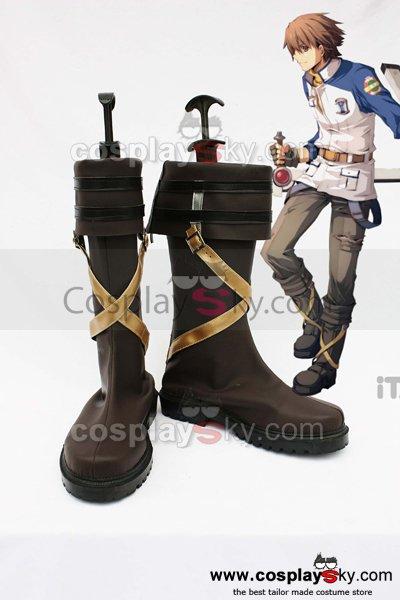 The Legend of Heroes Zero No Kiseki Lloyd Cosplay Boots Shoes