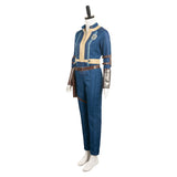 TV Fallout Lucy Women Bule Suit Cosplay Costume Outfits Halloween Carnival Suit