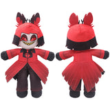 TV Hazbin Hotel Alastor Cosplay Plush Toys Cartoon Soft Stuffed Dolls Mascot Birthday Xmas Gift Orignal Design