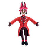 TV Hazbin Hotel Alastor Cosplay Plush Toys Cartoon Soft Stuffed Dolls Mascot Birthday Xmas Gifts
