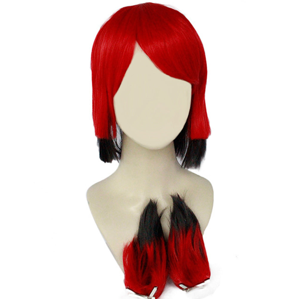 TV Hazbin Hotel Alastor Cosplay Wig Heat Resistant Synthetic Hair Carn –  TrendsinCosplay