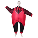 TV Hazbin Hotel Alastor Red Inflatable Full Body Suit Cosplay Costume Outfits Halloween Carnival Suit