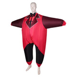 TV Hazbin Hotel Alastor Red Inflatable Full Body Suit Cosplay Costume Outfits Halloween Carnival Suit