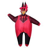 TV Hazbin Hotel Alastor Red Inflatable Full Body Suit Cosplay Costume Outfits Halloween Carnival Suit