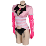 TV Hazbin Hotel Angel Dust Lingerie for Women Cosplay Costume Outfits Halloween Carnival Suit