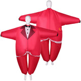 TV Hazbin Hotel Charlie Morningstar Red Inflatable Full Body Suit Cosplay Costume Outfits Halloween Carnival Suit