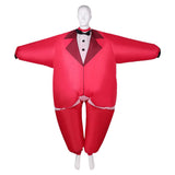 TV Hazbin Hotel Charlie Morningstar Red Inflatable Full Body Suit Cosplay Costume Outfits Halloween Carnival Suit