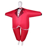 TV Hazbin Hotel Charlie Morningstar Red Inflatable Full Body Suit Cosplay Costume Outfits Halloween Carnival Suit