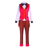 TV Hazbin Hotel Elizabeth Women Red Suit Cosplay Costume Outfits Halloween Carnival Suit