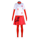 TV Hazbin Hotel Niffty Women Red Dress Set Cosplay Costume Outfits Halloween Carnival Suit