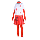 TV Hazbin Hotel Niffty Women Red Dress Set Cosplay Costume Outfits Halloween Carnival Suit