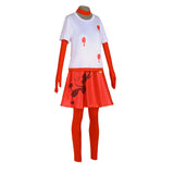 TV Hazbin Hotel Niffty Women Red Dress Set Cosplay Costume Outfits Halloween Carnival Suit