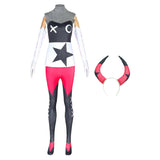 TV Hazbin Hotel Verosika Mayday Women Pink Outfit Cosplay Costume Outfits Halloween Carnival Suit