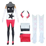 TV Hazbin Hotel Verosika Mayday Women Pink Outfit Cosplay Costume Outfits Halloween Carnival Suit