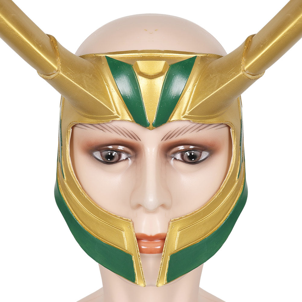 TV Loki 2 Mask Cosplay Latex Masks Helmet Masquerade Halloween Party Costume Props