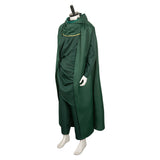 TV Loki Green Cloak Set Cosplay Costume Outfits Halloween Carnival Suit