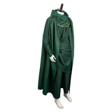 TV Loki Green Cloak Set Cosplay Costume Outfits Halloween Carnival Suit