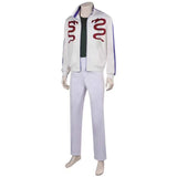 TV One Piece Pirate Fleet Admiral Gin Cosplay Costume Outfits Halloween Carnival Suit