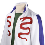 TV One Piece Pirate Fleet Admiral Gin Cosplay Costume Outfits Halloween Carnival Suit