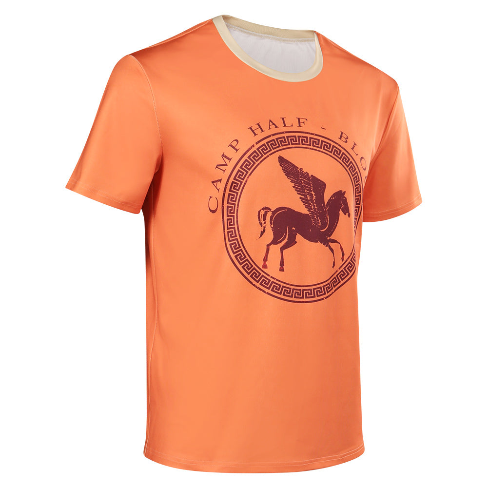 Camp half-blood accurate orange color logo percy jackson, - Percy Jackson  And The Olympians - T-Shirt