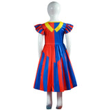 TV The Amazing Digital Circus Pomni Kids Children Dress Cosplay Costume Outfits Halloween Carnival Suit