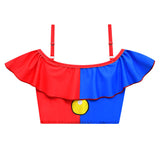 TV The Amazing Digital Circus Pomni Kids Children Swimmsuit Cosplay Costume Outfits Halloween Carnival Suit