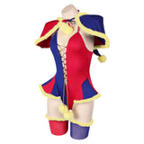 TV The Amazing Digital Circus Pomni Lingerie for Women Cosplay Costume Outfits Halloween Carnival Suit