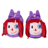 TV The Amazing Digital Circus Ragatha Plush Slippers Cosplay Shoes Halloween Costumes Accessory Prop